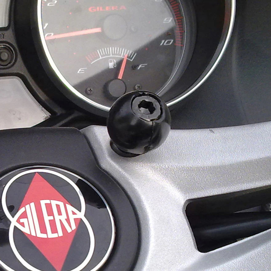 RAM® Motorcycle Handlebar Clamp Base with M8 Bolts