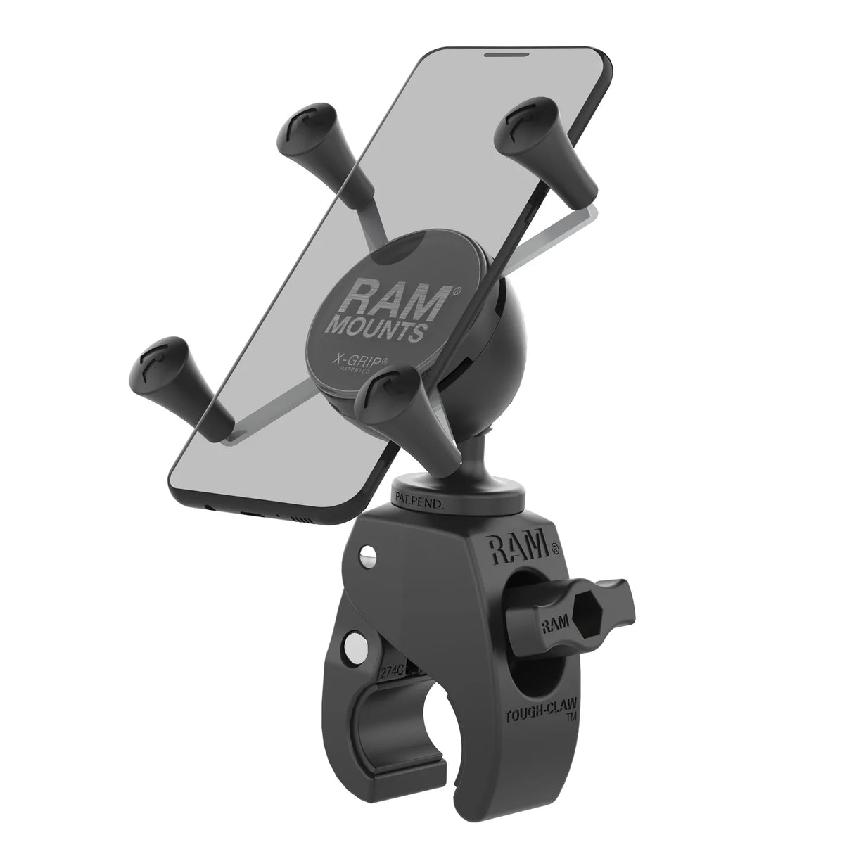 RAM® X-Grip® Phone Mount with RAM® Snap-Link™ Tough-Claw™ For Smaller Devices