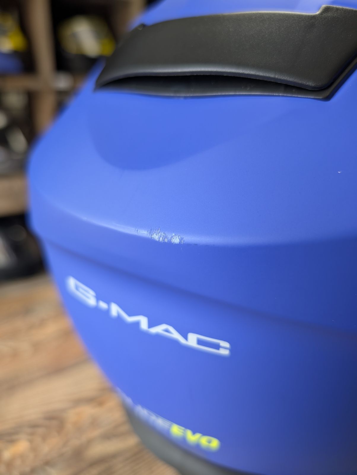 G-Mac Glide Evo Flip Front Helmet - Satin Blue M