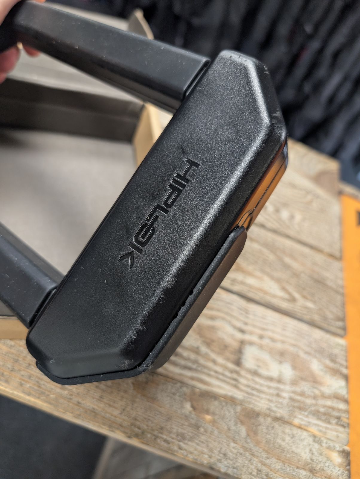 Hiplok DX1000 Sold Secure Diamond Motorcycle Shackle Lock Black Warehouse Deal