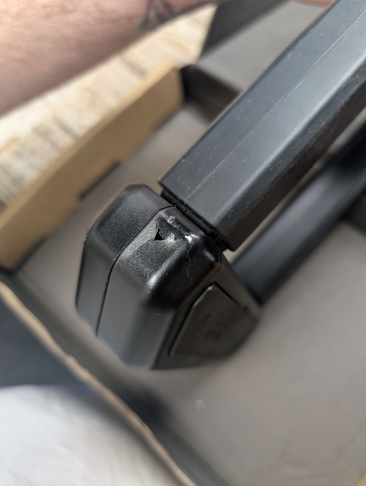 Hiplok DX1000 Sold Secure Diamond Motorcycle Shackle Lock Black Warehouse Deal