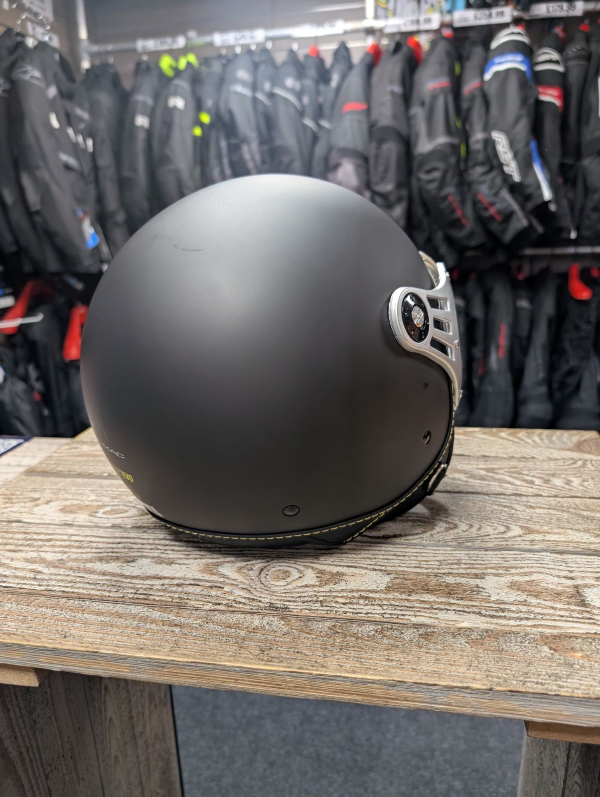 G-Mac Metro Evo Jet Open Face Motorcycle Helmet Satin Black - Large