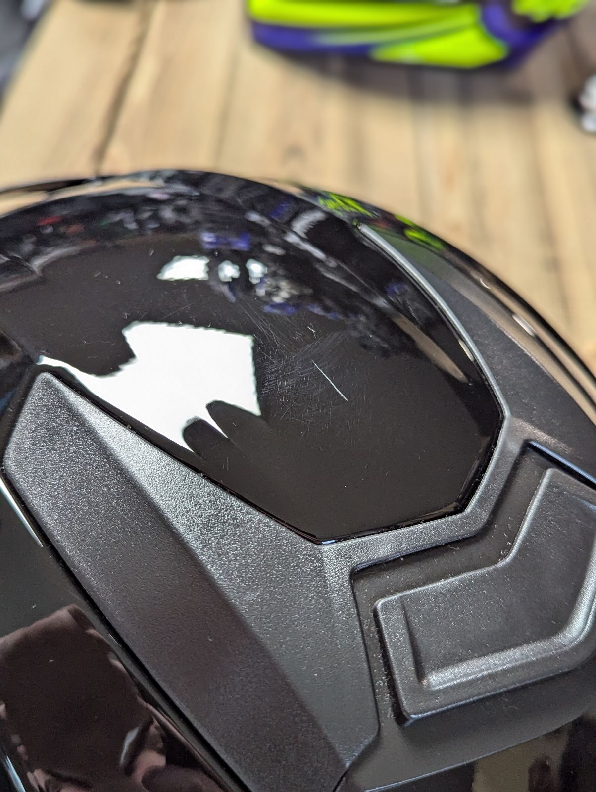 G-Mac Glide Evo Modular Flip Up DVS Motorcycle Helmet Gloss Black - XL