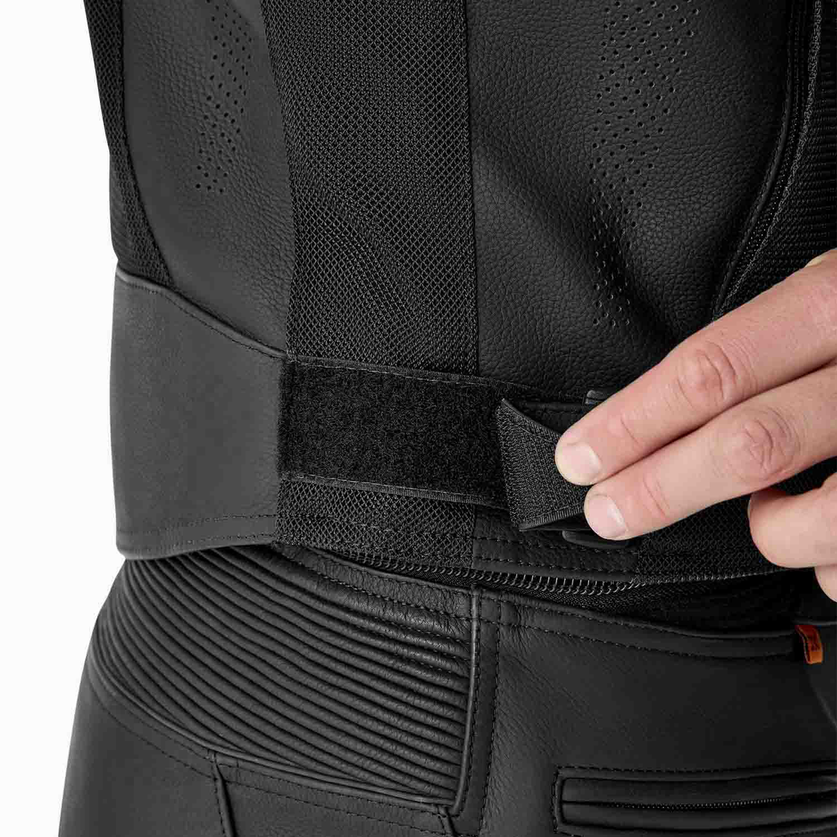 RST S1 Mesh D3O Leather Vented Motorcycle Jacket
