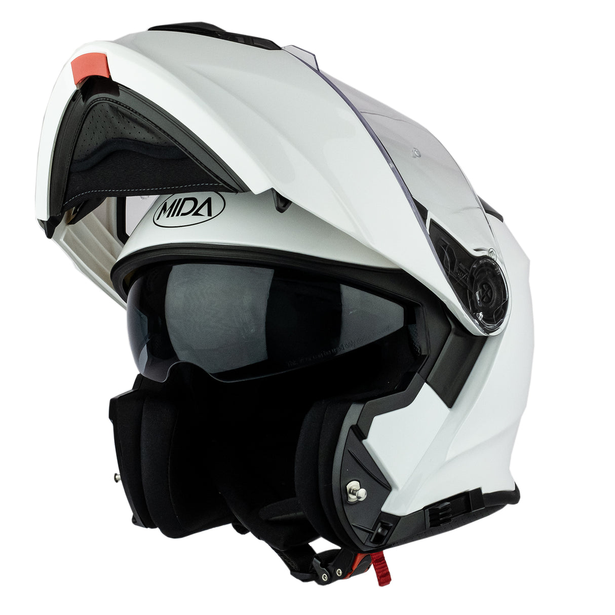 MIDA MV-2 Flip Front Motorcycle DVS Helmet