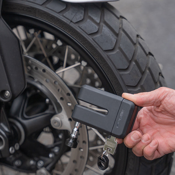 Hiplok MDX Gold Motorcycle Disc Lock