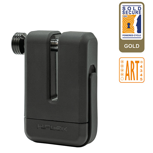 Hiplok MDX Gold Motorcycle Disc Lock