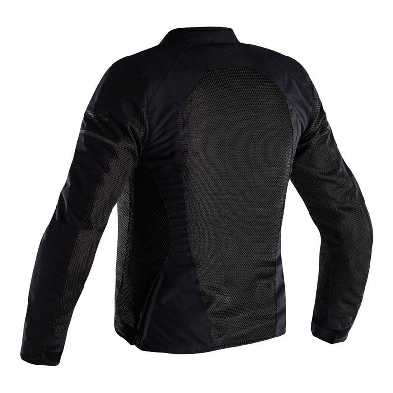 F-Lite CE Textile Summer Vented Air Motorcycle Motorbike Jacket - Black