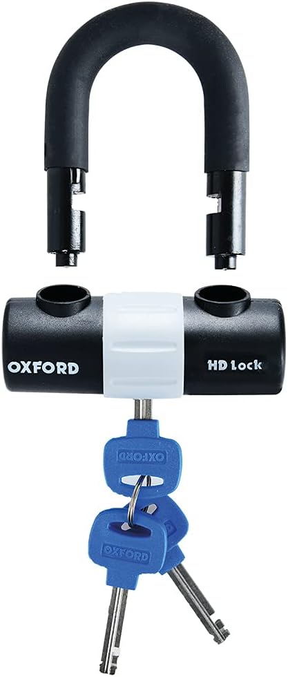 Oxford HD Chain & Padlock, Screamer7 Disc Lock and Reminder Cable Bundle Kit