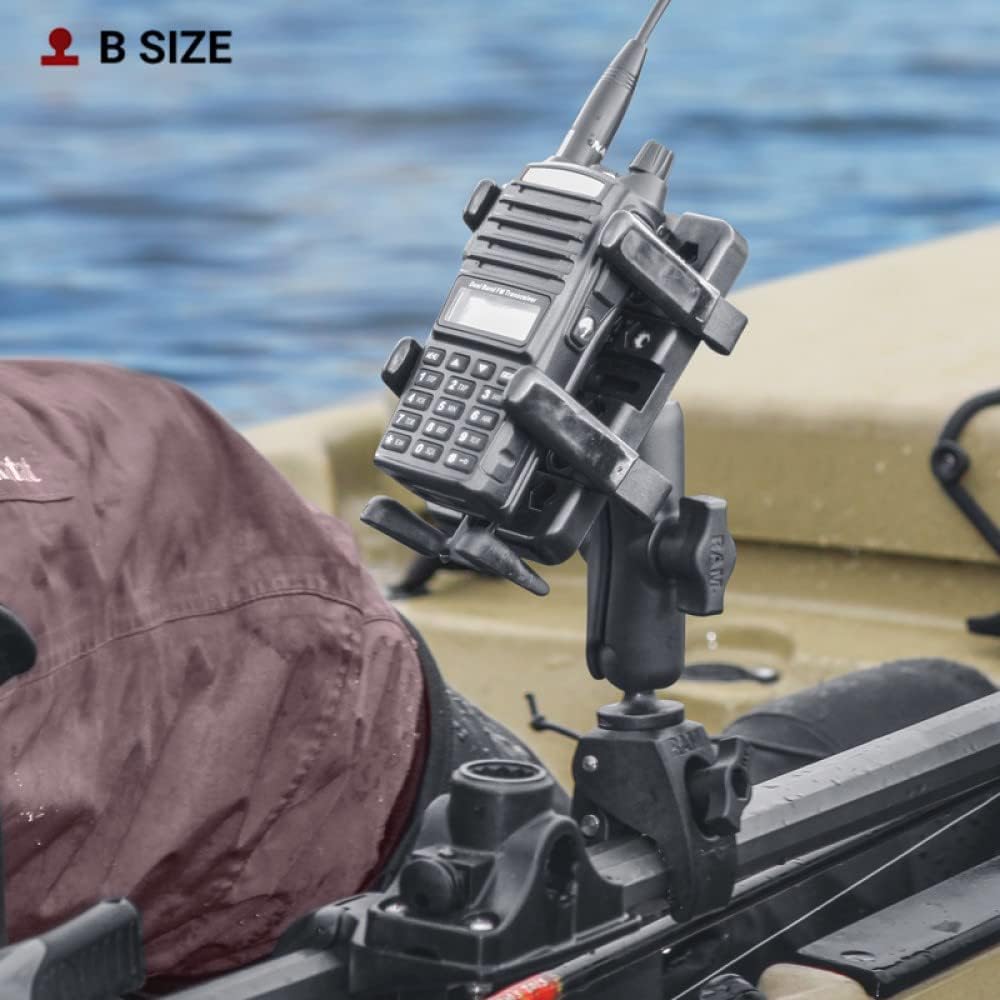 Ram mounts Touch Claw Small Clamp Base with Size B 1" Ball