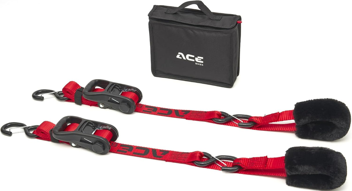 Acebikes Tie Down Premium Deluxe Tensioning Strap Set
