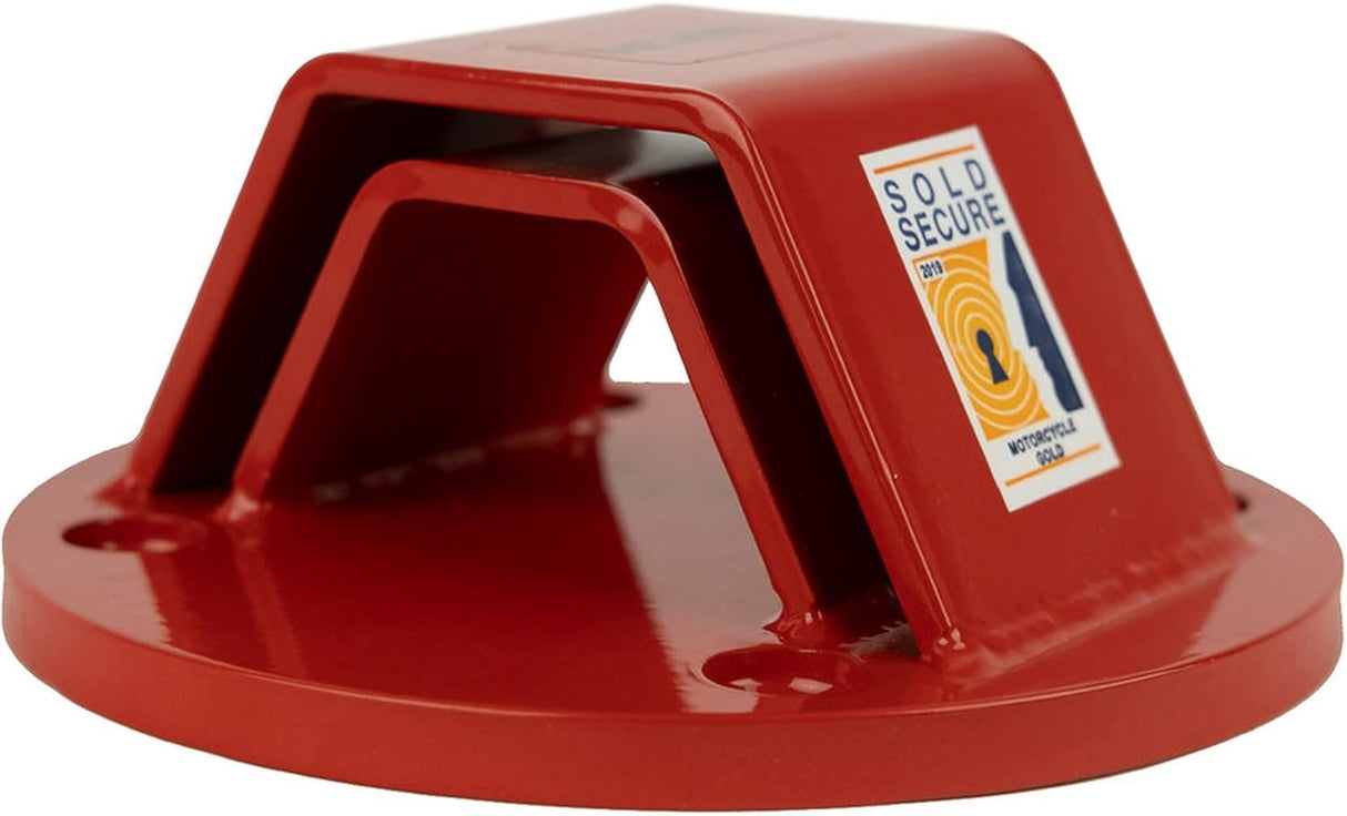 Oxford Monster 12mm Square Security Chain 1.5m & Padlock with Mida Titan Ground Anchor Bundle Kit