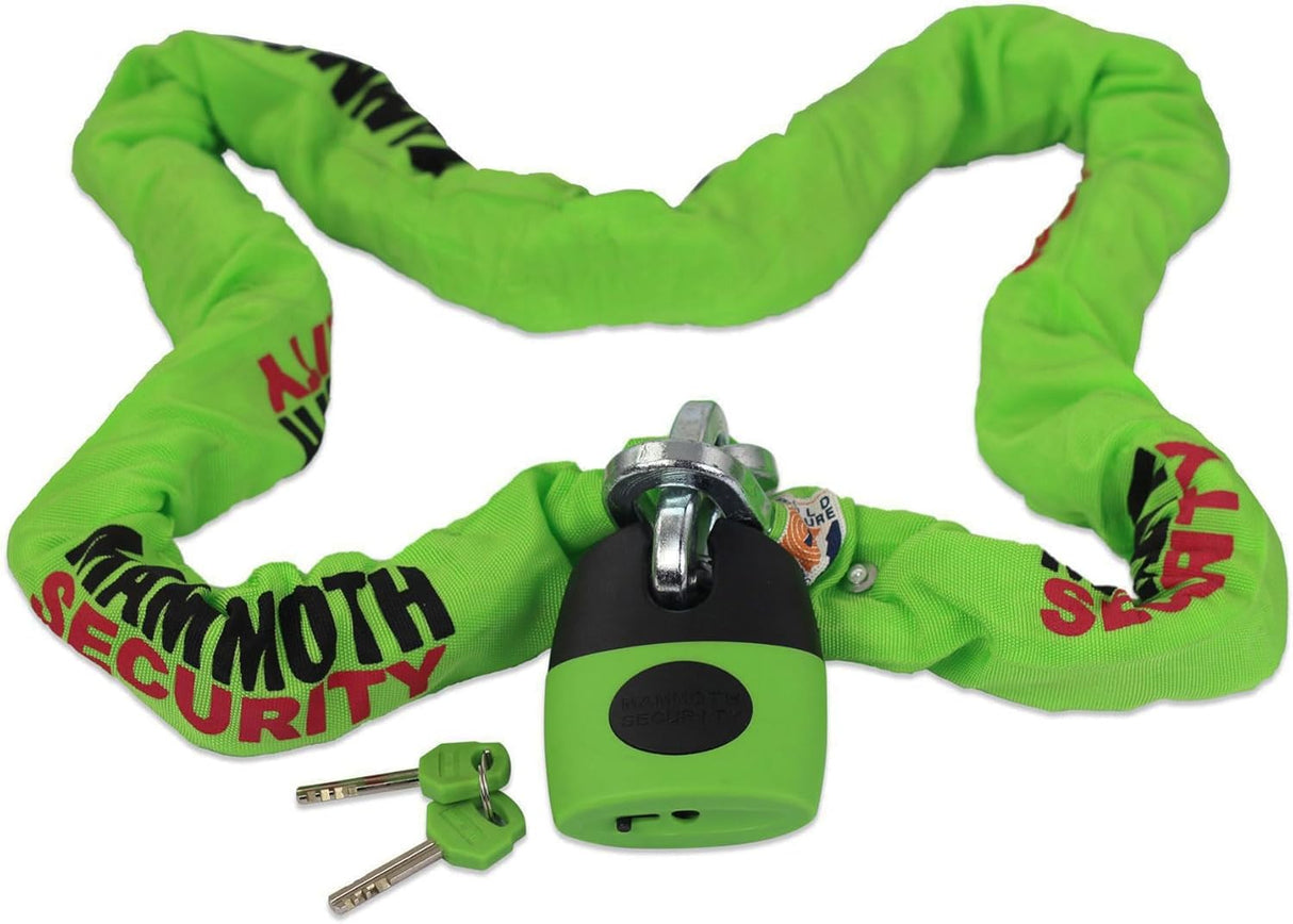 Mammoth 1.8 Meter Chain and Ground Anchor Security Bundle