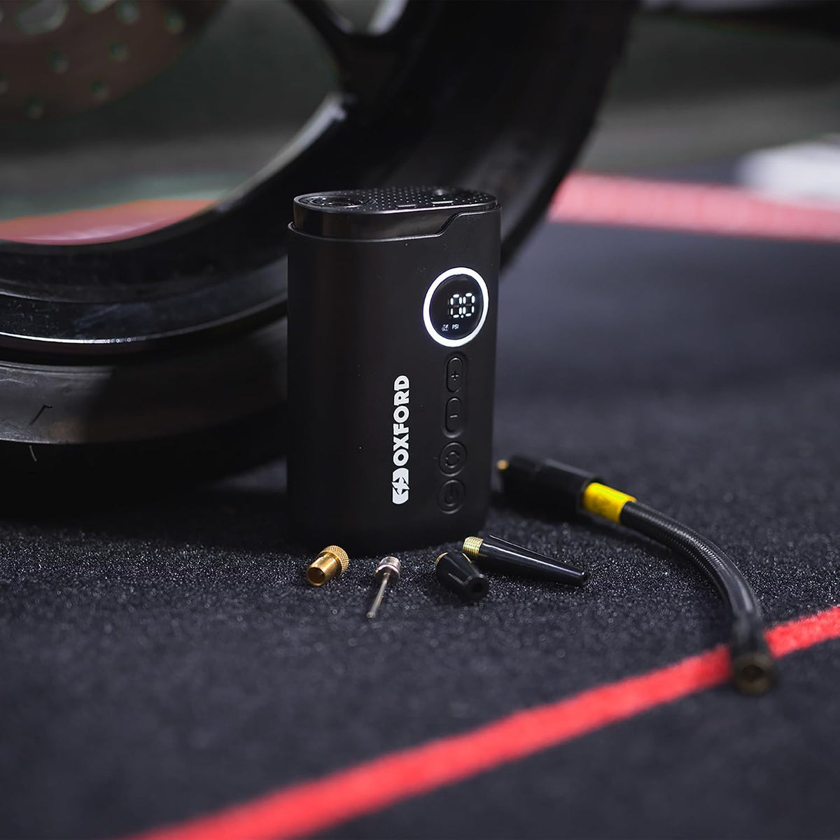 Oxford MicroJet Compact Cordless Tyre Inflator