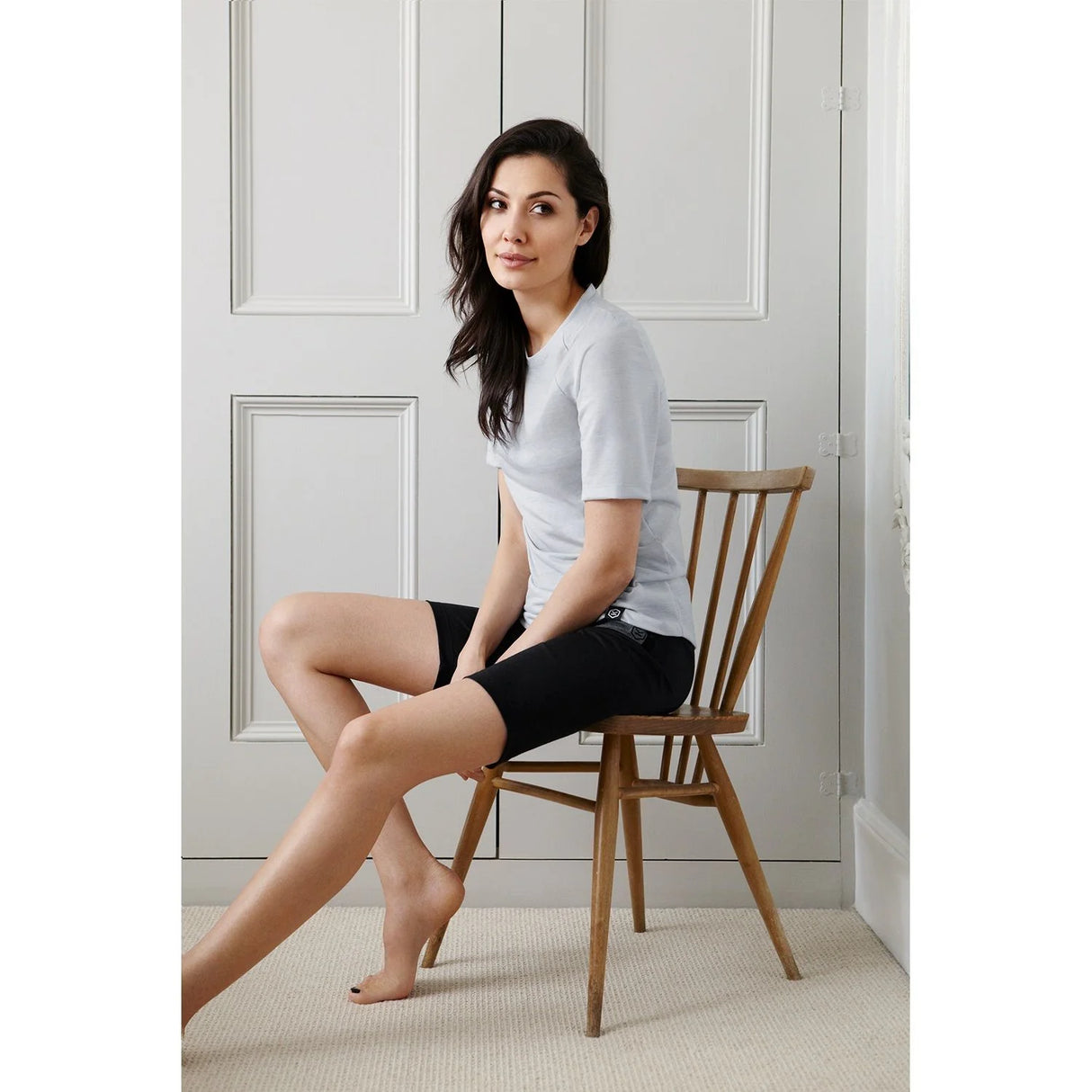 Knox Darcy Ladies Short Sleeve Multi Sport Motorcycle BaseLayer - Grey