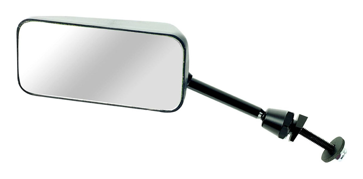 Bikeit Short Black Universal F1 Rear View Mirrors
