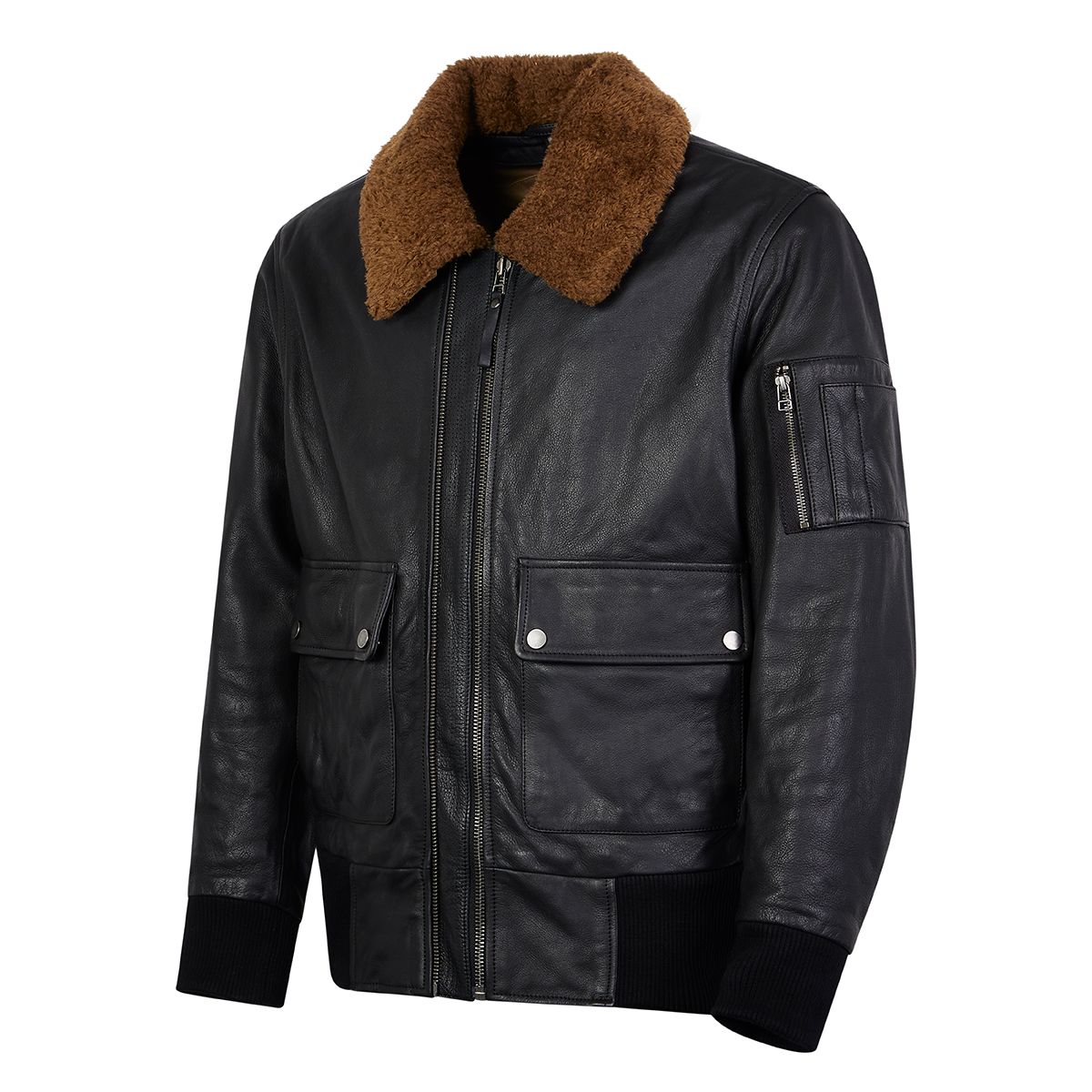 Spada Turbine Leather Bomber Jacket
