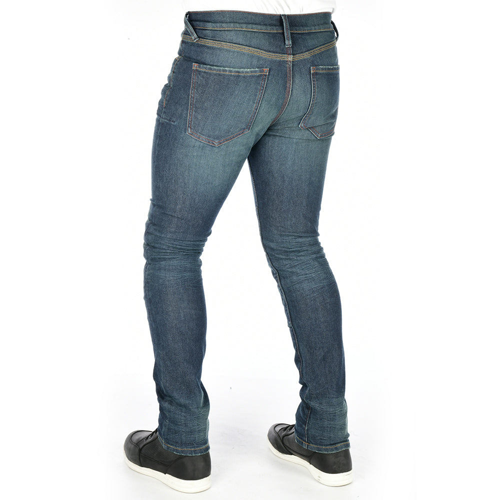 Oxford Original Approved AA Rated Dynamic Jean Slim Jeans - Aged Blue