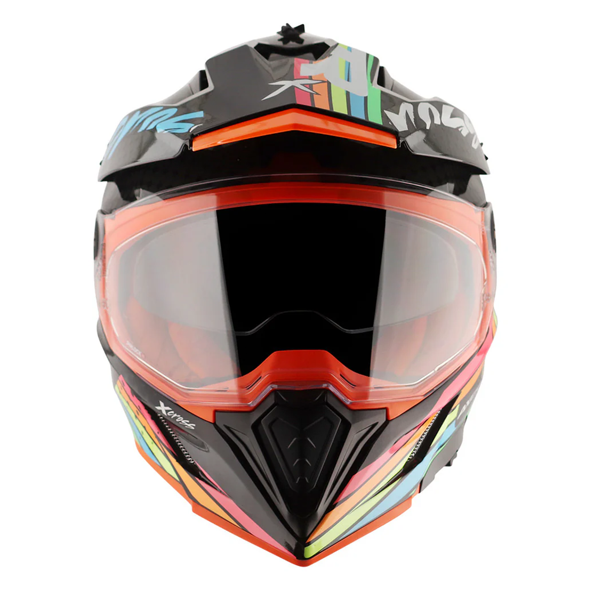 Axor X-Cross Adventure Dual Sport Helmet + FREE Dark Visor & Pinlock Insert