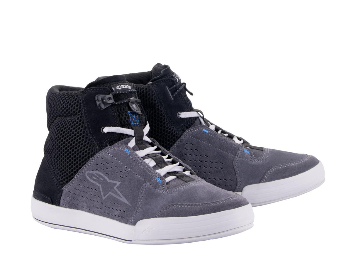 Alpinestars Chrome Air Men‘s Shoes Black / Cool Grey / Blue