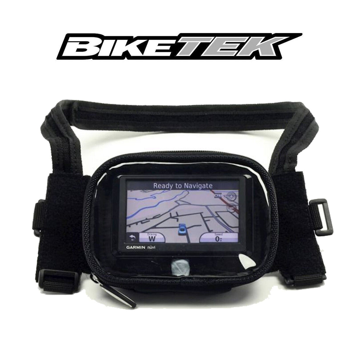BikeTek Waterproof Case Bag for Sat Nav GPS System