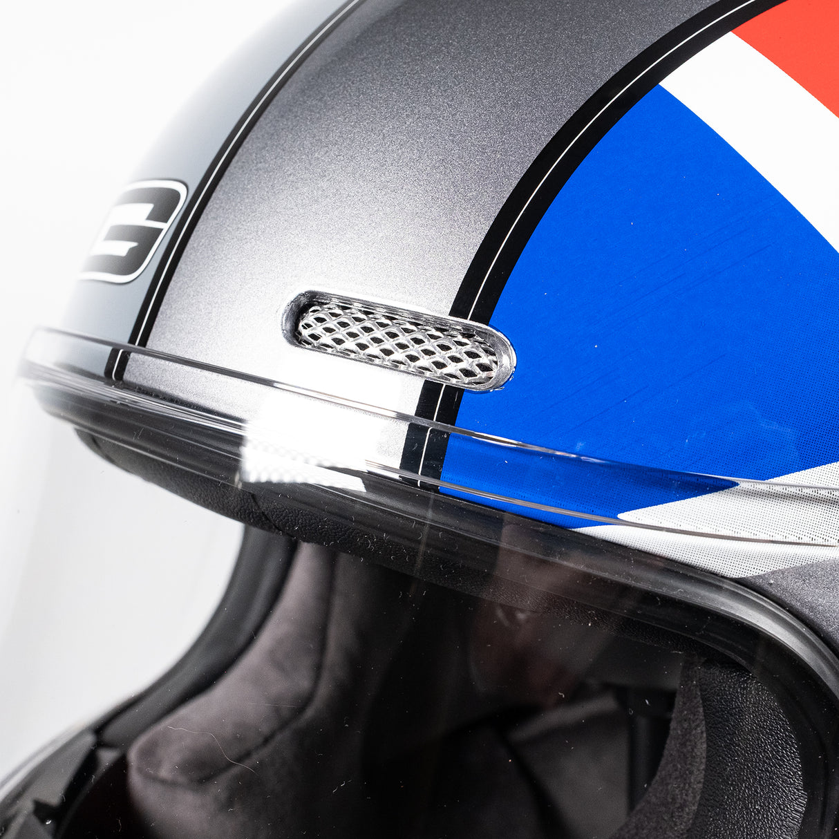 G-Mac Blaze Retro Classic Full Face Helmet