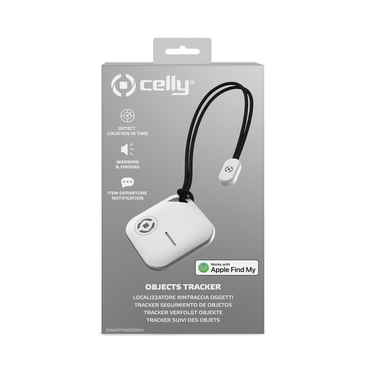 Celly Motorcycle Tracker Smartfinder iOS White