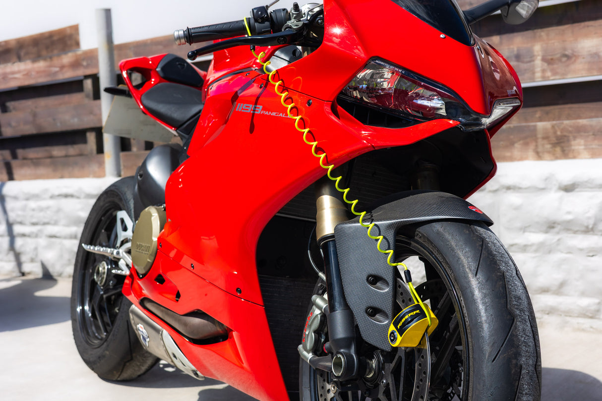 Riderr Disc Lock Reminder Cable - Fluo Yellow