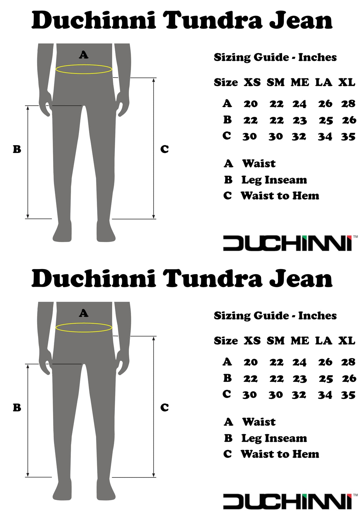 Duchinni Tundra Kids Youth Protective Motorcycle Denim Jeans
