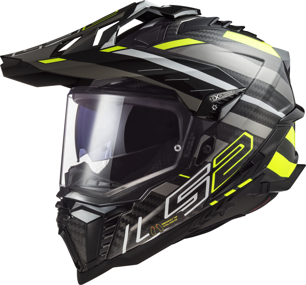 LS2 MX701 Explorer Carbon Adventure Helmet