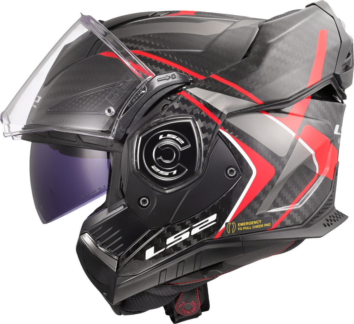 LS2 FF901 Advant X Carbon Future II Flip Front Helmet