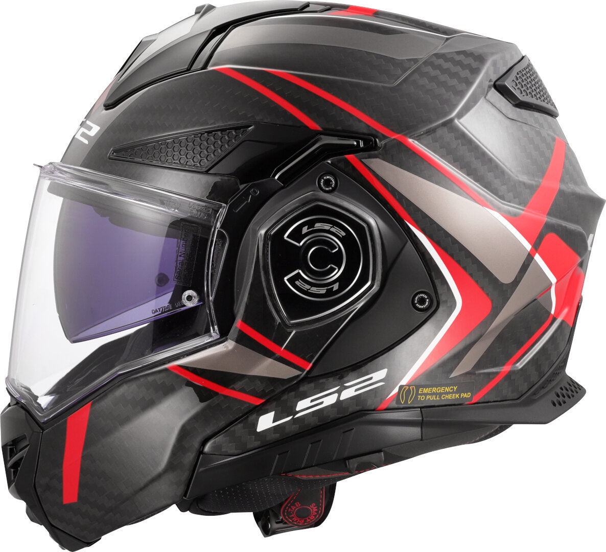 LS2 FF901 Advant X Carbon Future II Flip Front Helmet
