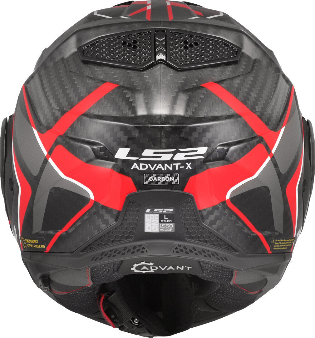 LS2 FF901 Advant X Carbon Future II Flip Front Helmet