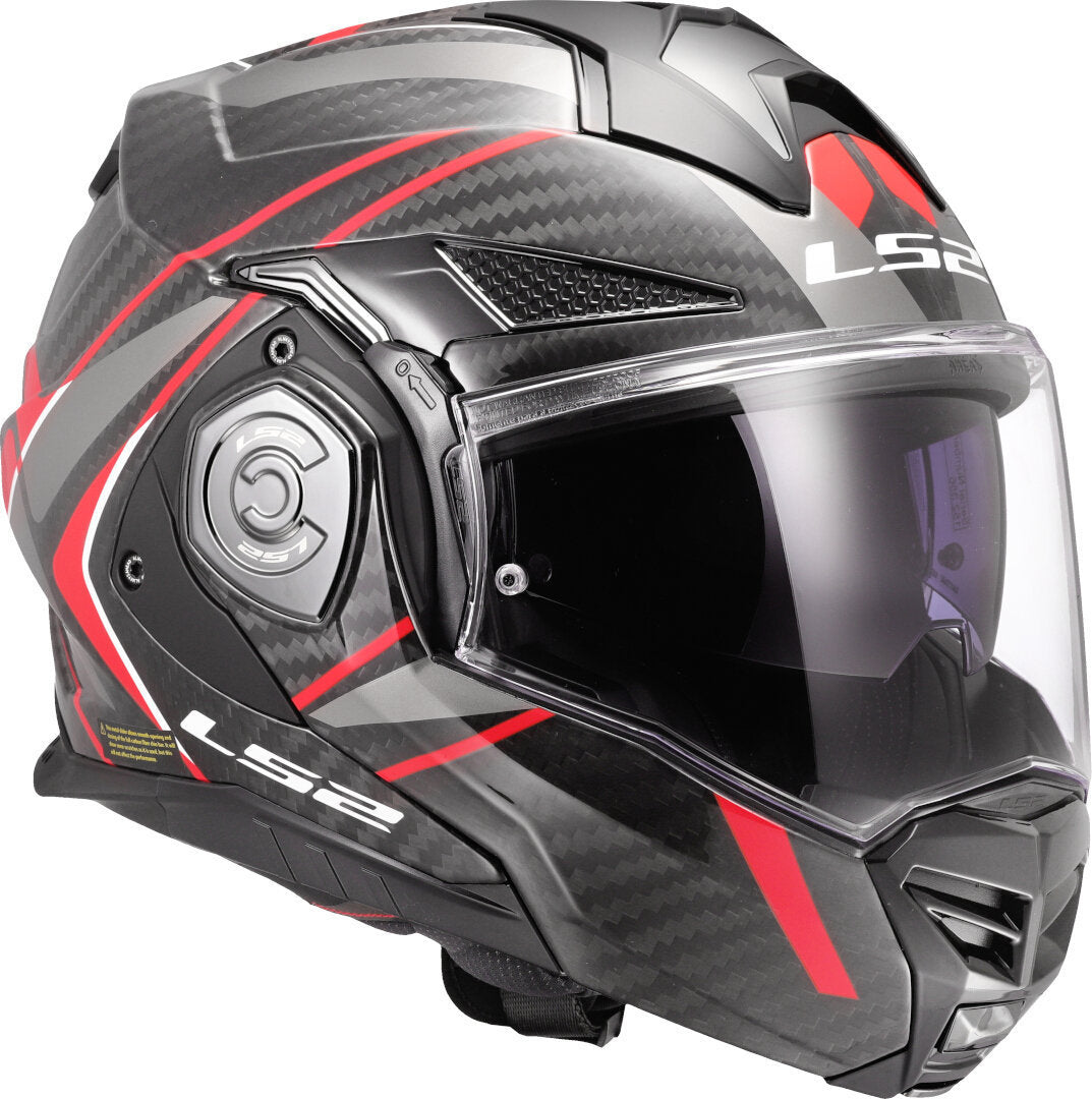 LS2 FF901 Advant X Carbon Future II Flip Front Helmet