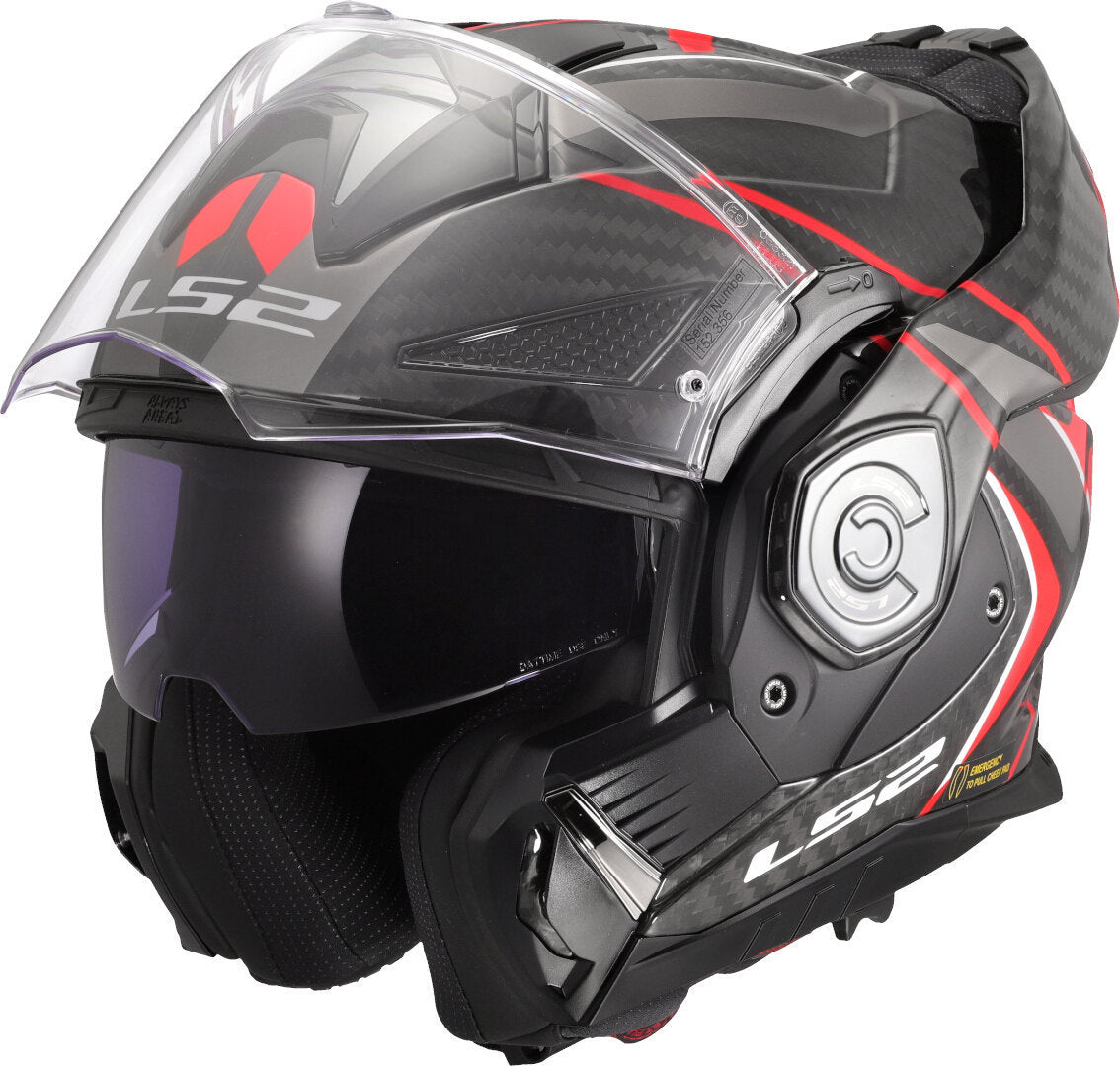 LS2 FF901 Advant X Carbon Future II Flip Front Helmet