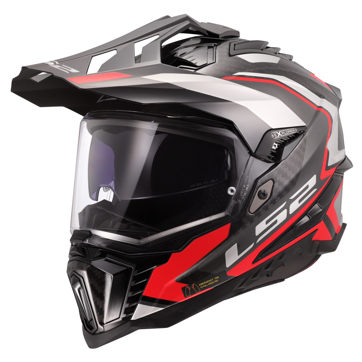 LS2 MX701 Explorer Carbon Adventure Helmet