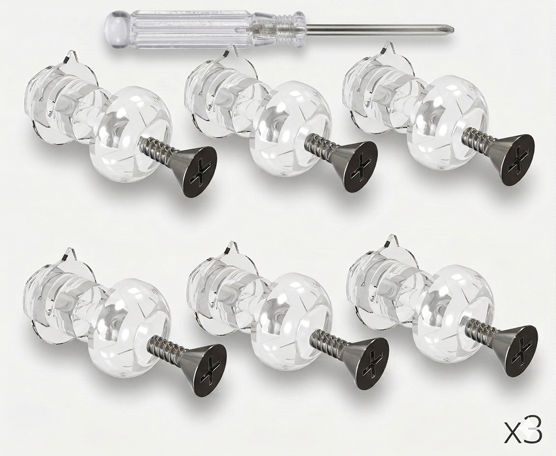 Pinlock 3 Component Pin Set fits 5mm Visor Holes