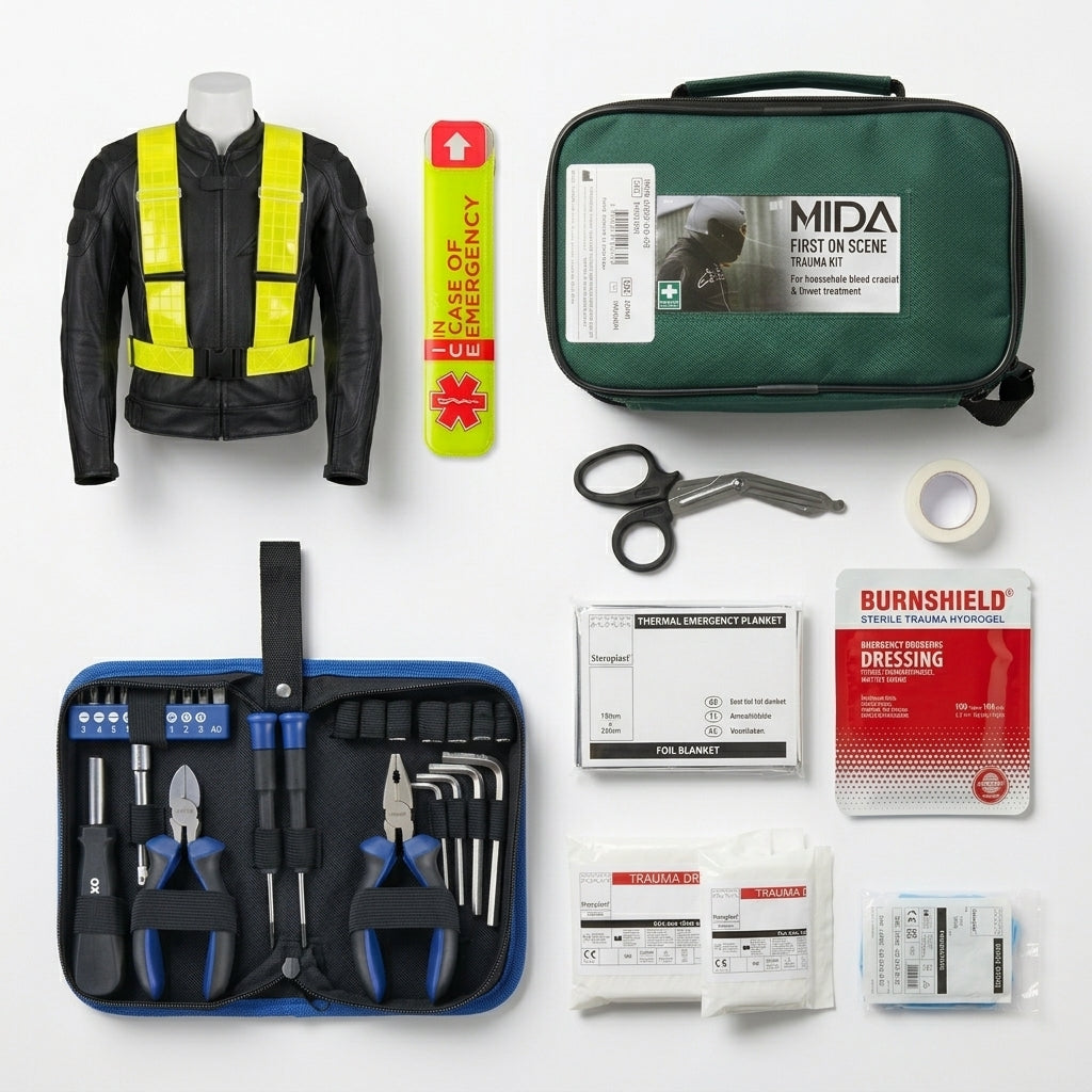 Motorcycle Ride-Safe Essentials Bundle