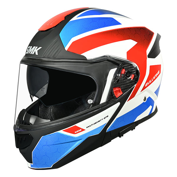 SMK Gullwing Flip Front Helmet + Free Dark Visor