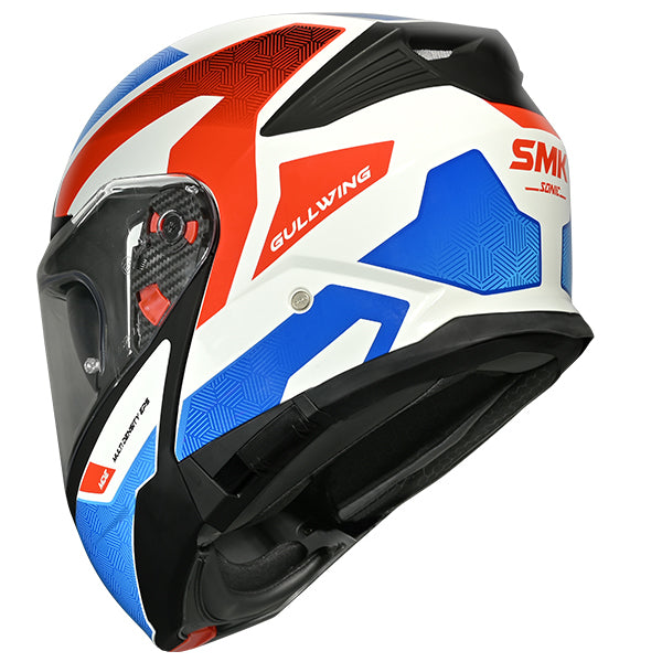 SMK Gullwing Flip Front Helmet + Free Dark Visor