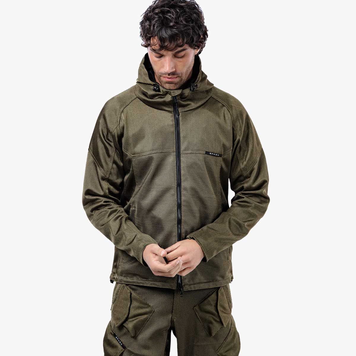 Spada Hooded Air Textile Summer Mesh Jacket