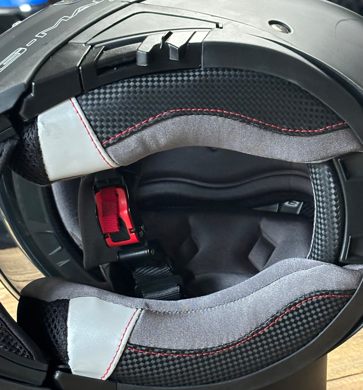 G-Mac Glide Evo Modular Flip Up DVS Motorcycle Helmet Satin Black - Large