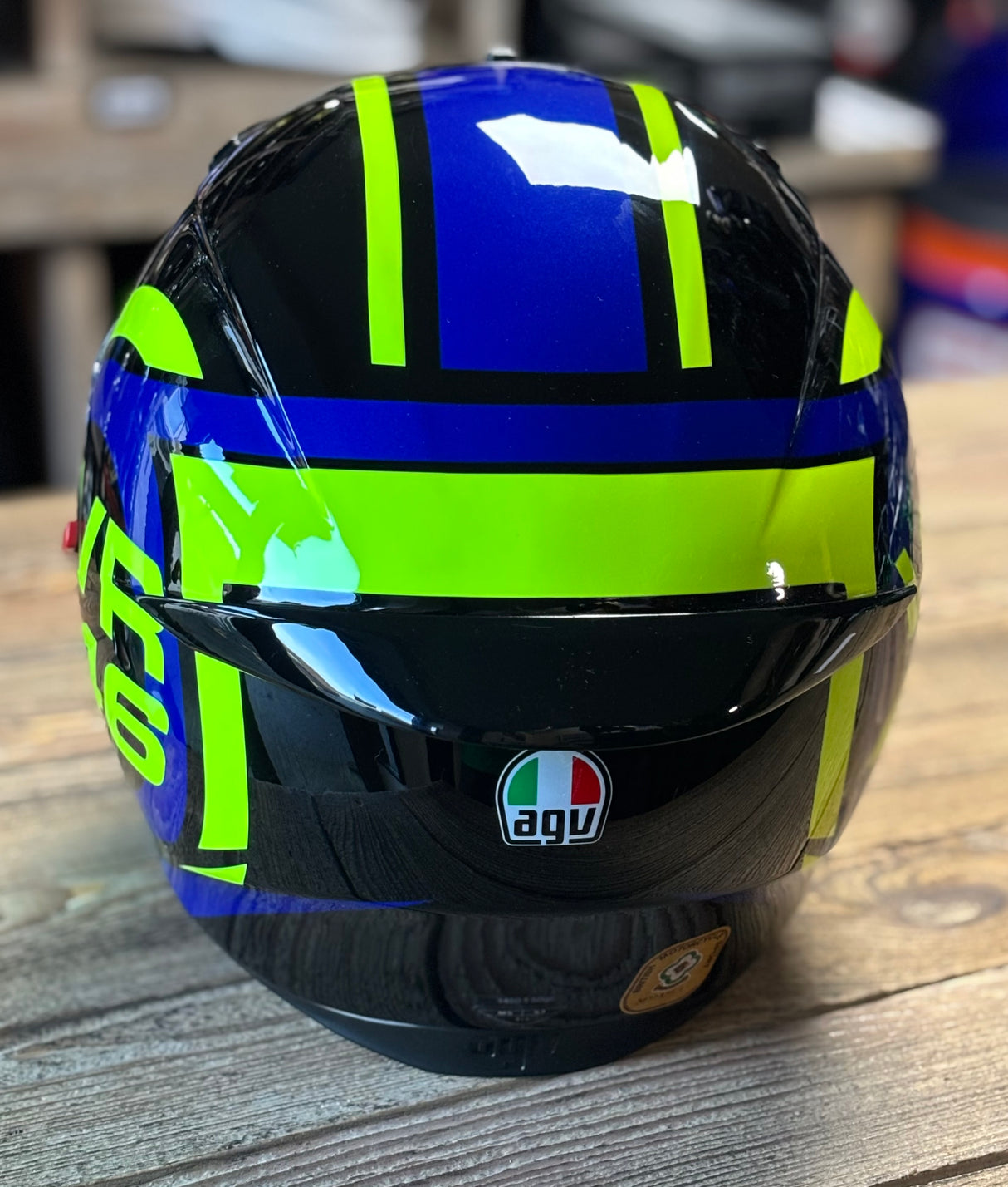 AGV K3 SV-S VR46 Ride 46 Motorcycle Full Face Helmet - MS