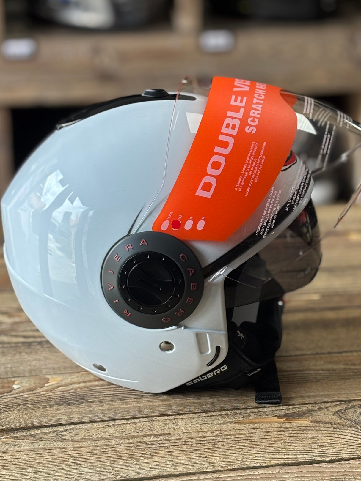 Caberg Riviera V2+ Open Face Helmet - White