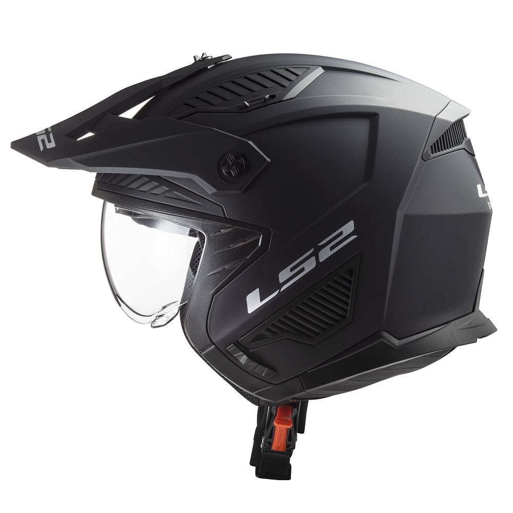 LS2 OF606 Drifter Open Face Helmet Matt Black
