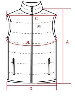 MIDA Heated Vest with Power Bank Included