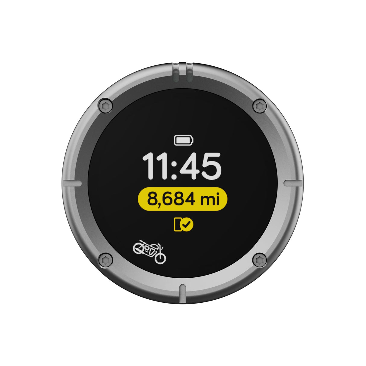 Beeline Moto II Bike Motorcycle Navigation System - Metal Silver