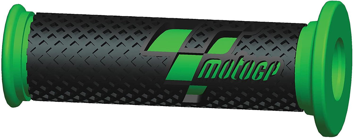 MotoGP Premium Race Grips - Black/Green