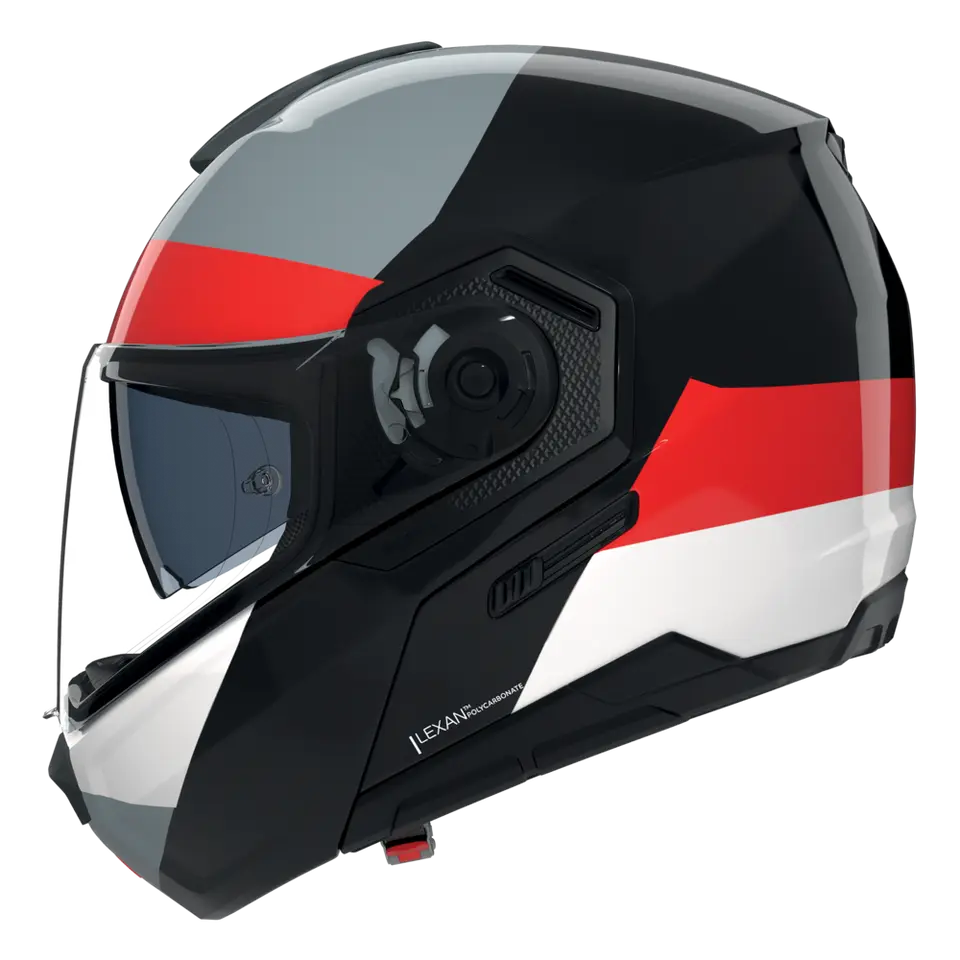 Nolan N90-3 06 Blocco Flip Front Motorcycle Helmet