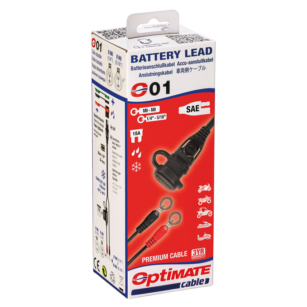Optimate 01 (SAE71) Weatherproof Eyelet Lead